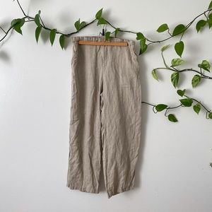 Flax 100% linen pants